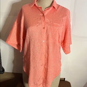 Vintage Visage de Paris rayon blend blouse medium